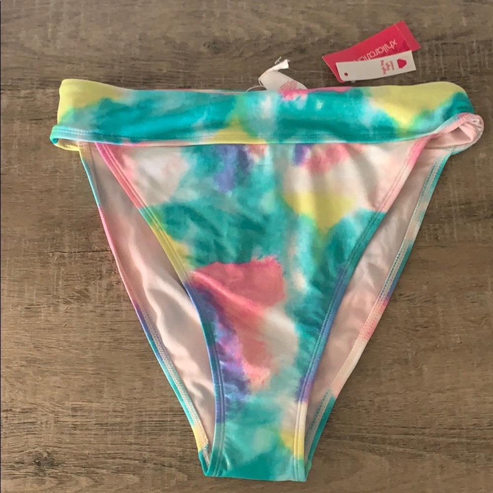 Multicolor shimmery bikini